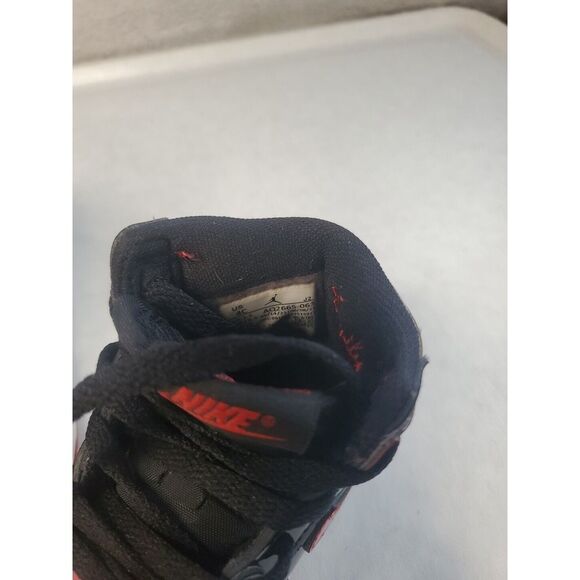 Air Jordan 1 Retro High OG TD 'Patent Bred' Infant Size 4c Uk 3.5 ( 12 Month) - Picture 10 of 16